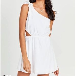 Altar’d State Sasha Dress One Shoulder Cut Out Size Small